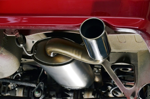 In some Toyota vehicles, the exhaust tip can cause a burn risk ...